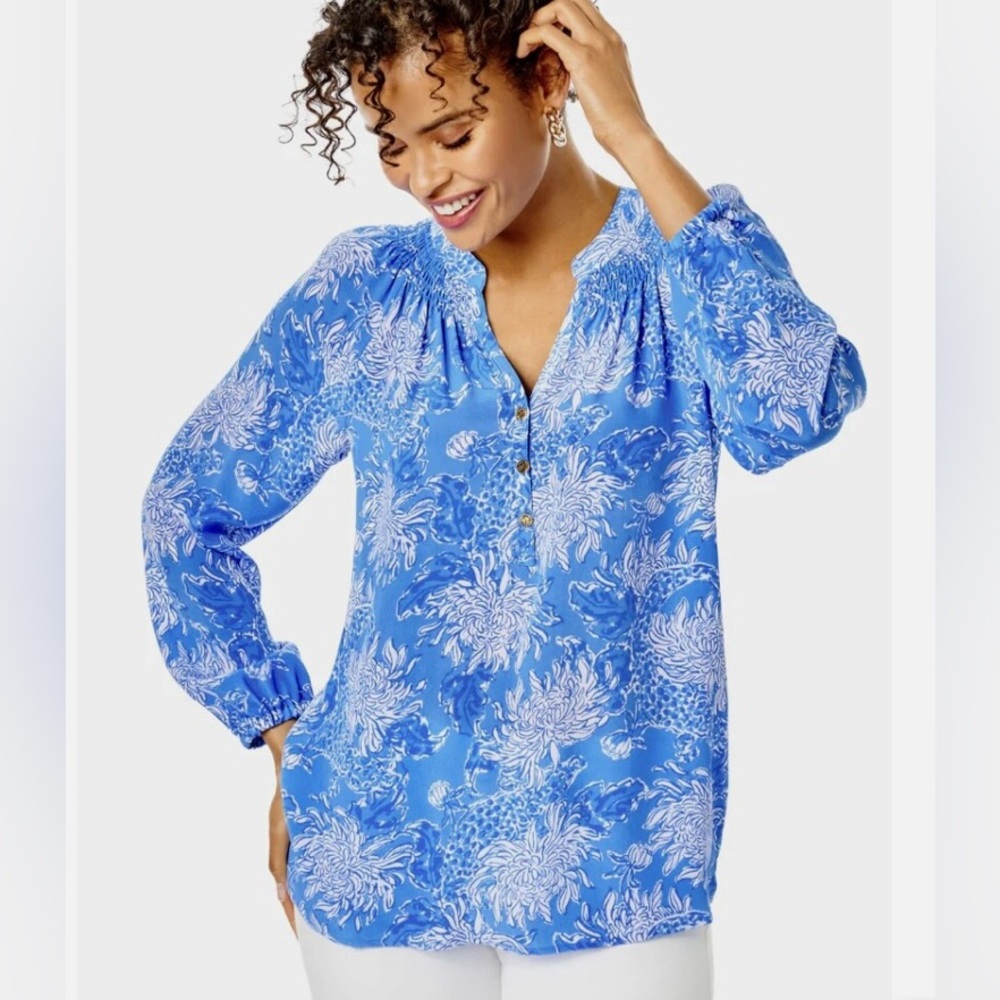 Lilly Pulitzer Silk Top